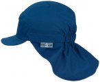 Sterntaler - Kid's Schirmmütze mit Nackenschutz Uni - Cap Gr 57 cm blau