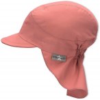 Sterntaler - Kid's Schirmmütze mit Nackenschutz Uni - Cap Gr 53 cm rosa