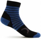 Stoic - Merino MTB Quarter Socks - Radsocken 36-38 blau/schwarz