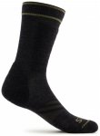 Stoic - Merino Outdoor Crew Socks Pro - Wandersocken 42-44 schwarz