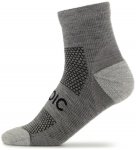 Stoic - Merino Running Quarter+ light socks - Laufsocken 39-41 grau