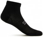Stoic - Merino Running Quarter+ light socks - Laufsocken 45-47 schwarz