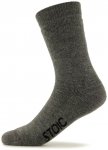 Stoic - Merino Warmwool Heavy - Merinosocken 36-38 grau