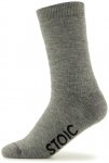 Stoic - Merino Warmwool Medium - Merinosocken 39-41 grau