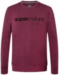 super.natural - 3D Signature Crew - Pullover Gr M rot