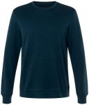 super.natural - Solution Bio Crew - Merinopullover Gr 48/50 - M blau