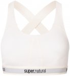 super.natural - Women's Feel Good Bra - Sport-BH Gr S weiß