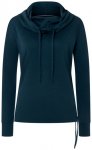 super.natural - Women's Funnel Bio Hoodie - Merinohoodie Gr S blau