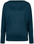 super.natural - Women's Kula Top - Merinopullover Gr M blau