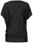 super.natural - Women's Loose Air Tee - Merinoshirt Gr XS schwarz