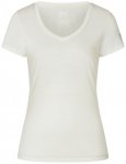 super.natural - Women's Sierra 140 V Neck - Merinoshirt Gr M weiß