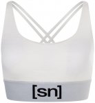 super.natural - Women's Super Top - Sport-BH Gr S weiß/grau