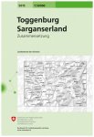 Swisstopo - 5015 Toggenburg/Sarganserland - Wanderkarte Ausgabe 2006