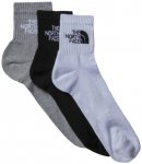 The North Face - Multi Sport Cush Quarter Socks 3-Pack - Multifunktionssocken 44