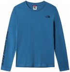 The North Face - Youth L/S Simple Dome Tee - Longsleeve Gr S blau