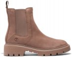 Timberland - Women's Cortina Valley Mid Chelsea Boot - Freizeitstiefel 39,5 brau