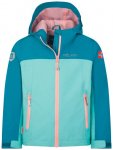 Trollkids - Kid's Telemark Jacket - Regenjacke Gr 104 türkis