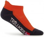 Trollkids - Kids Hiking Low Cut Socks II - Multifunktionssocken 23-26 rot