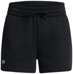 Under Armour - Women's Rival Fleece Short - Trainingshose Gr L - Regular schwarz