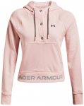 Under Armour - Women's UA Rival Fleece Mesh Hoodie - Hoodie Gr L beige/weiß