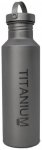 Vargo - Titan Wasserflasche - Trinkflasche Gr 650 ml grau/schwarz