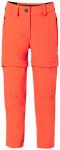 Vaude - Kid's Zip Off Pants Slim Fit - Zip-Off-Hose Gr 158/164 rot