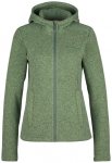 Vaude - Women's Aland Hooded Jacket - Fleecejacke Gr 40 grün