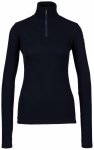 We Norwegians - Women's Tryvann Colblock Zipup - Merinounterwäsche Gr S schwarz