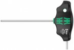Wera - 454 HF Quergriff-Sechskantschraubendreher Hex-Plus Gr 3 x 100 mm schwarz/