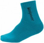 Woolpower - Kids Socks 400 Logo - Multifunktionssocken 19-21 blau