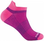 Wrightsock - Coolmesh II Low Tab - Multifunktionssocken 34-37 rosa/lila