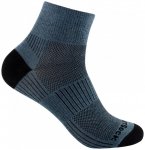 Wrightsock - Coolmesh II Quarter - Wandersocken 45,5-49 blau