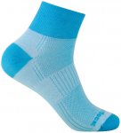 Wrightsock - Coolmesh II Quarter - Wandersocken 37,5-41 blau