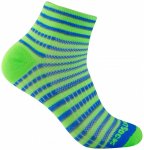 Wrightsock - Coolmesh II Quarter - Wandersocken 34-37 grün