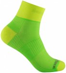 Wrightsock - Coolmesh II Quarter - Wandersocken 34-37 grün
