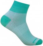 Wrightsock - Coolmesh II Quarter - Wandersocken 41,5-45 grün