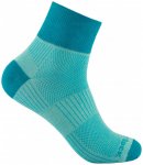 Wrightsock - Coolmesh II Quarter - Wandersocken 37,5-41 türkis
