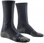 X-Socks - Trail Run Discover Crew - Laufsocken 45-47 grau
