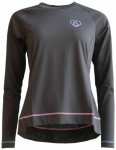 Zimtstern - Women's Pureflowz Eco Shirt L/S - Radtrikot Gr XS grau/schwarz