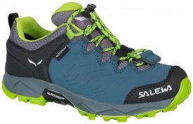 Salewa - Kid's MTN Trainer WP - Multisportschuhe Gr 28 blau/grün