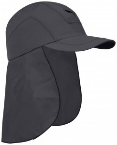 Salewa - Puez Sun Protect Neck Gaitor Cap - Cap Gr 56 cm;58 cm grau/beige;schwarz/grau;blau