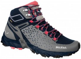 Salewa - Women's Alpenrose Ultra Mid GTX - Wanderschuhe Gr 8 grau/schwarz