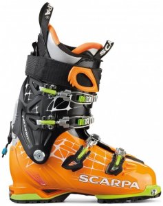 Scarpa - Freedom RS - Freerideskischuhe Gr 265 schwarz/orange/grau