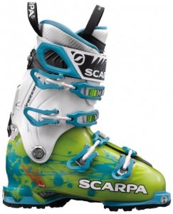 Scarpa - Women's Freedom SL - Freerideskischuhe Gr 25,5 grau/oliv