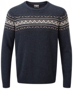 Sherpa - Nathula Crew Sweater - Merinopullover Gr S schwarz