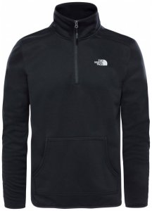 The North Face - Tanken 1/4 Zip - Fleecepullover Gr M schwarz