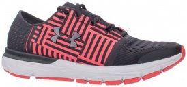 Under Armour - UA Speedform Gemini 3 - Runningschuhe Gr 8,5 grau/schwarz/rot/rosa