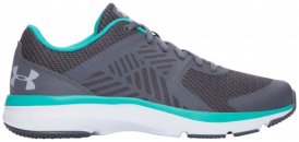 Under Armour - Women's UA Charged Push TR Seg - Fitnessschuh Gr 10 rhino gray /schwarz