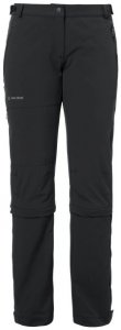 Vaude - Women's Farley Stretch Capri T-Zip II - Trekkinghose Gr 38 - Regular schwarz