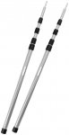 2 Teleskop Aufstellstangen aus Aluminium 59 - 188 cm